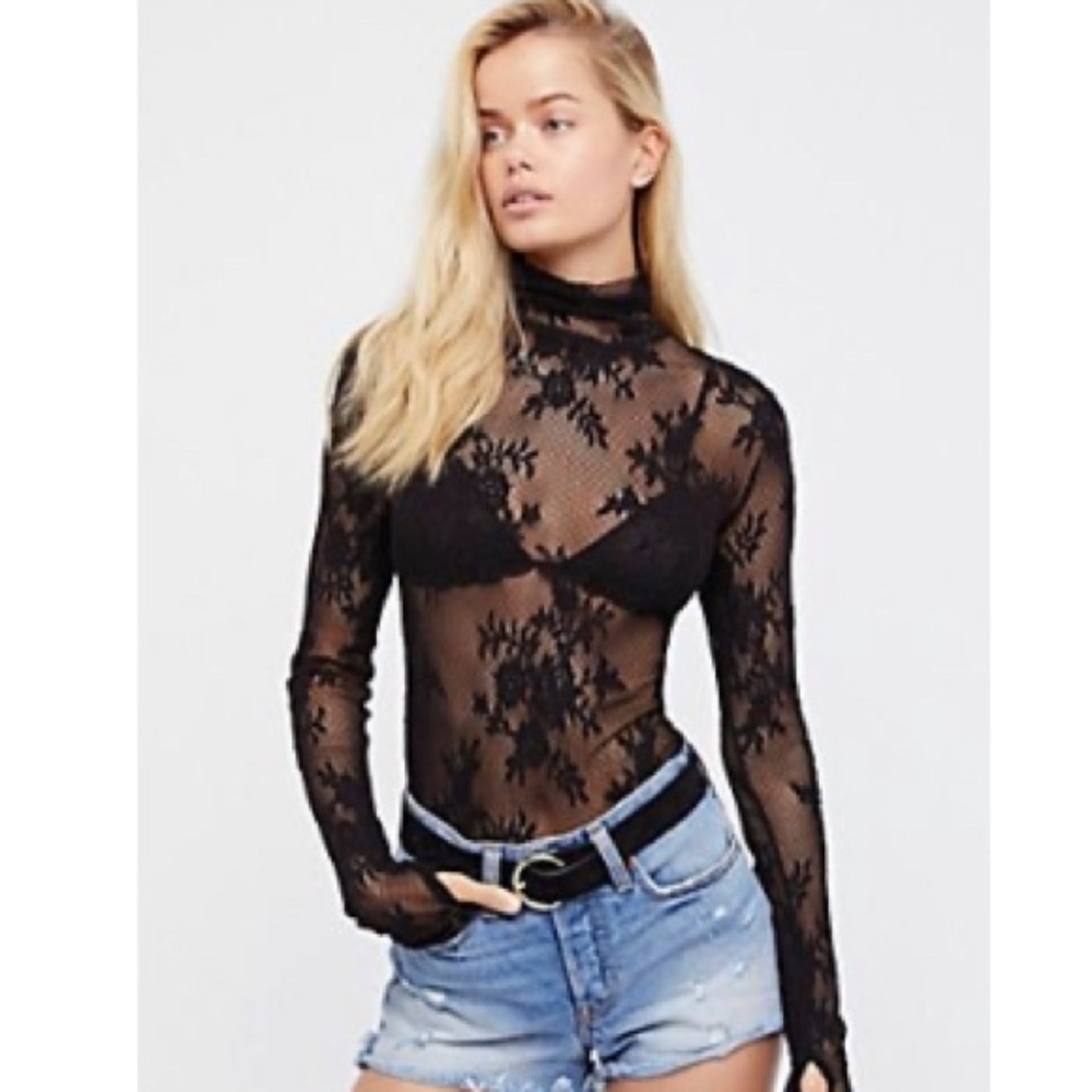 Free People Sweet Secrets Turtle Neck